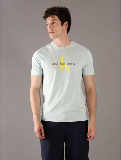 Playera-Calvin-Klein-Monologo-Hombre-Verde