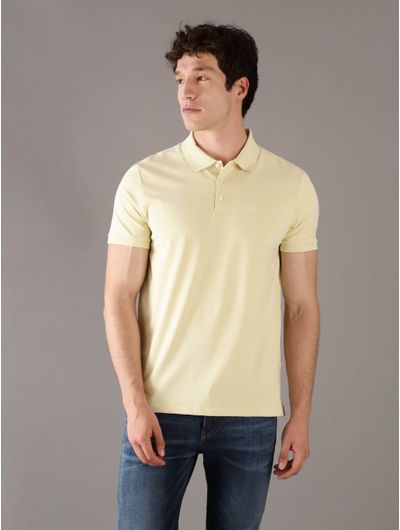 Polo-Calvin-Klein-Monograma-Hombre-Amarillo