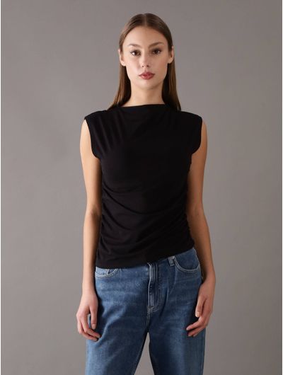 Blusa-Calvin-Klein-Lisa-Mujer-Negro