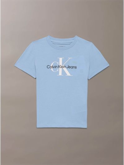 Playera-Calvin-Klein-Monologo-Niño-Azul