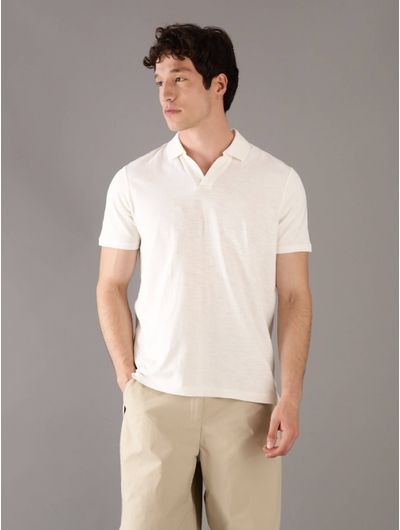 Polo-Calvin-Klein-Monograma-Hombre-Blanco