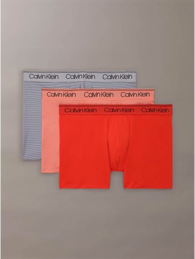 Boxers-Calvin-Klein-Microfiber-Stretch-Pack-3-Hombre-Multicolor