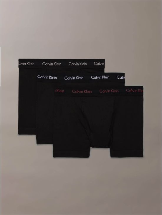 Trunks-Calvin-Klein-Cotton-Stretch-Pack-de-3-Hombre-Negro