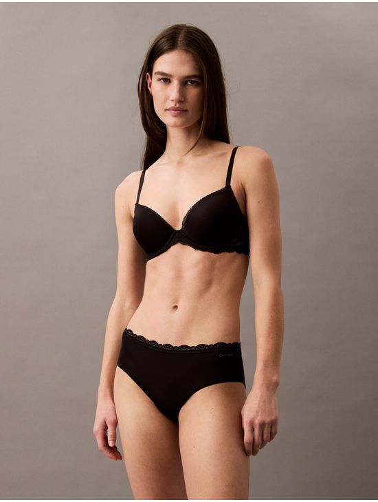 Hipster-Calvin-Klein-Microfiber-Stretch-Mujer-Negro