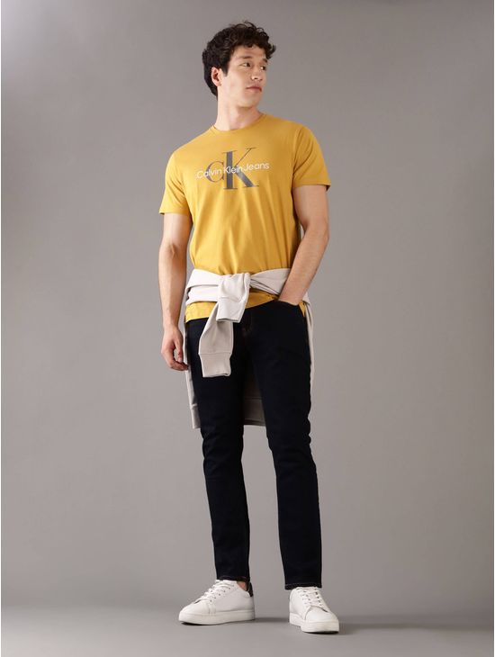 Playera-Calvin-Klein-Monologo-Hombre-Amarillo