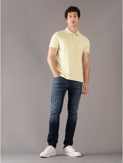 Polo-Calvin-Klein-Monograma-Hombre-Amarillo