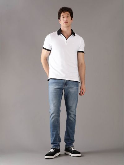 Polo-Calvin-Klein-Monograma-Hombre-Blanco