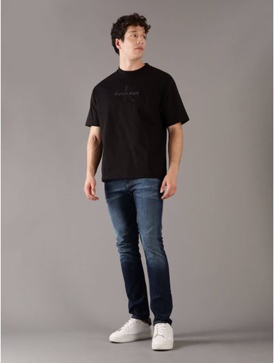 Playera-Calvin-Klein-Monologo-Hombre-Negro