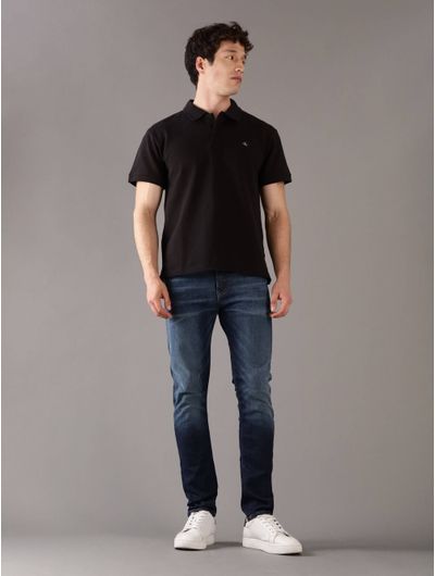 Polo-Calvin-Klein-Monologo-Hombre-Negro