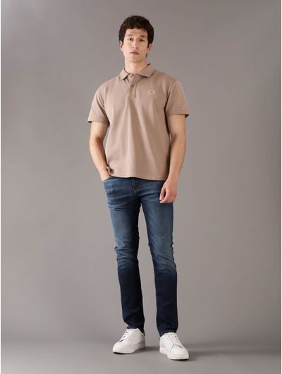 Polo-Calvin-Klein-Monologo-Hombre-Cafe