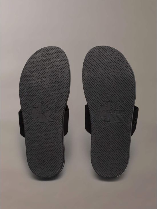 Sandalias-Calvin-Klein-Monograma-Hombre-Negro