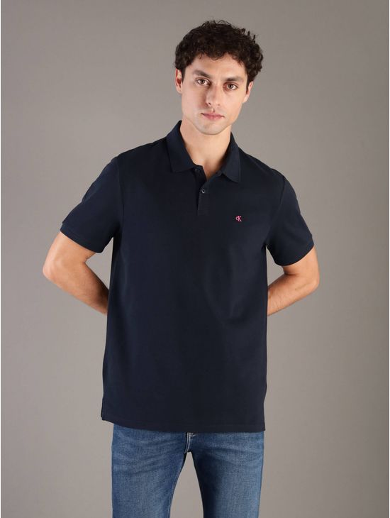 Polo-Calvin-Klein-Monograma-Hombre-Azul