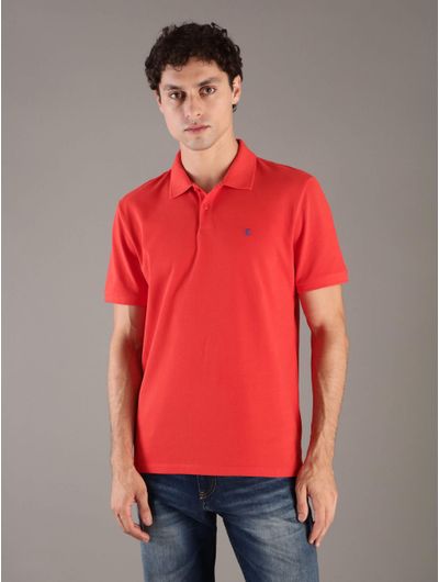 Polo-Calvin-Klein-Monograma-Hombre-Naranja