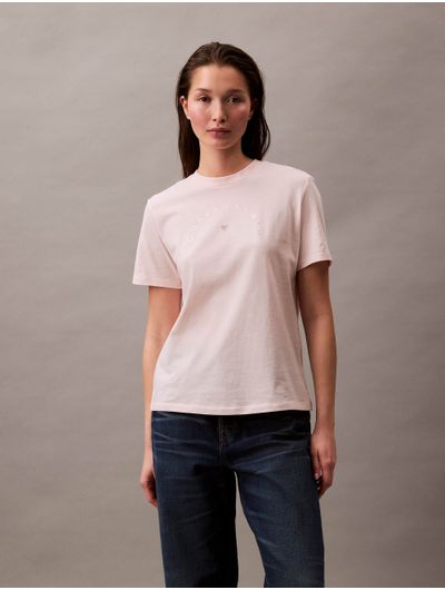 Playera-Calvin-Klein-Logo-Mujer-Rosa