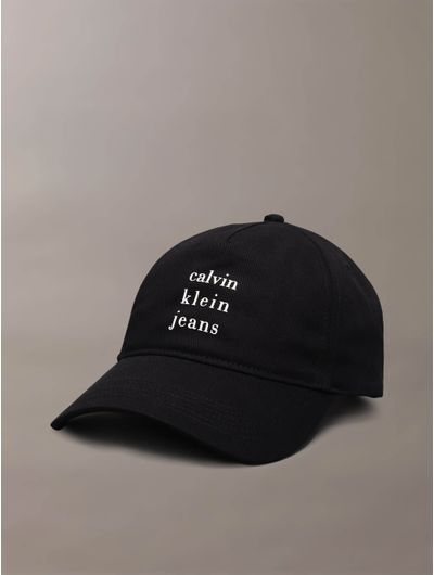 Gorra-Calvin-Klein-Logo-Negro