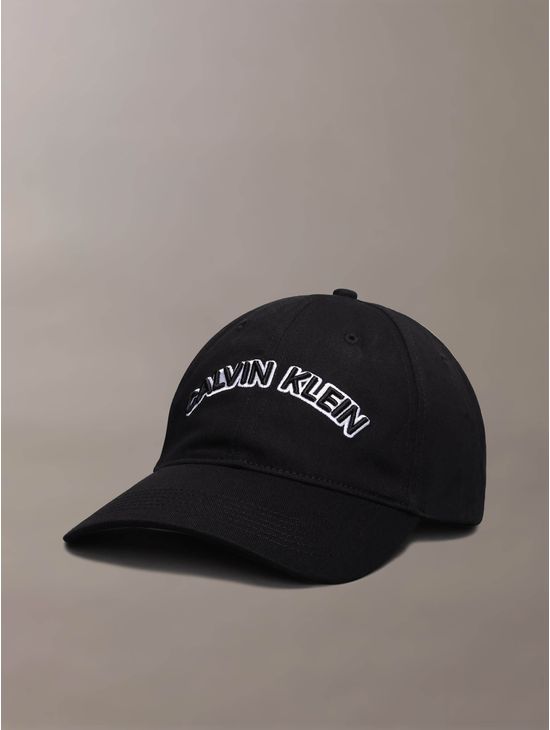 Gorra-Calvin-Klein-Logo-Negro