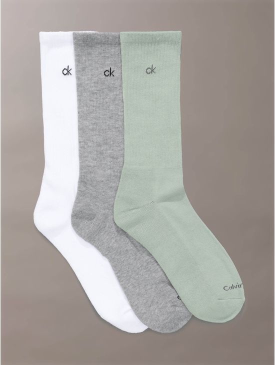 Calcetas-Calvin-Klein-Cushion-Crew-Pack-de-6-Piezas-Hombre-Multicolor