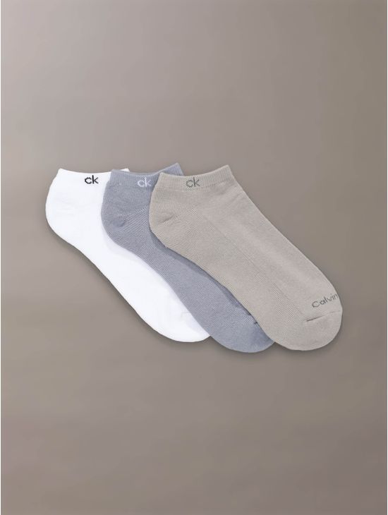 Calcetines-Calvin-Klein-Cushion-No-Show-Pack-de-6-Piezas-Hombre-Multicolor