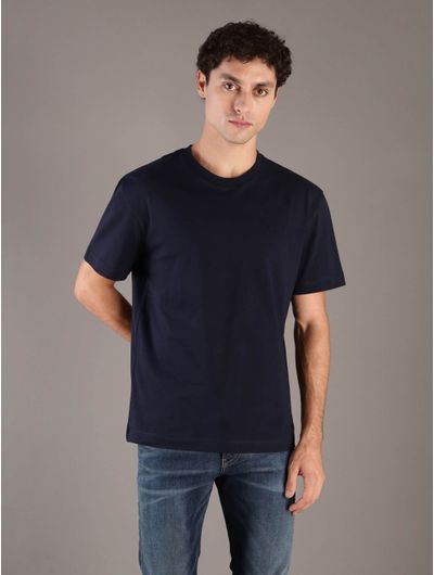 Playera-Calvin-Klein-Logo-Hombre-Azul