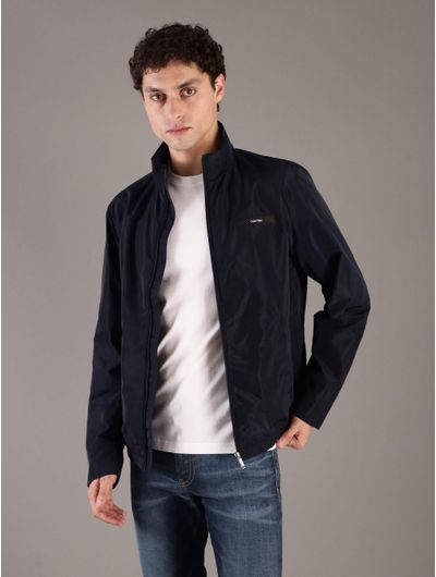 Chamarra-Calvin-Klein-Logo-Hombre-Azul