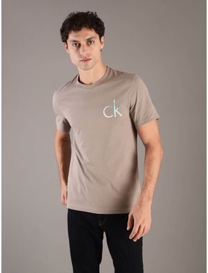 Playera-Calvin-Klein-Monograma-Hombre-Cafe