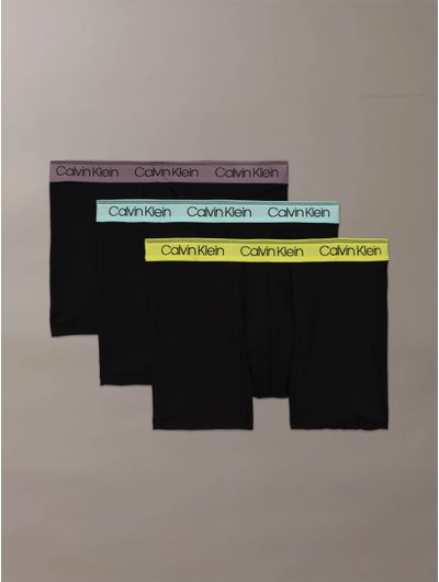 Briefs-Calvin-Klein-Microfiber-Stretch-Pack-de-3-Hombre-Negro