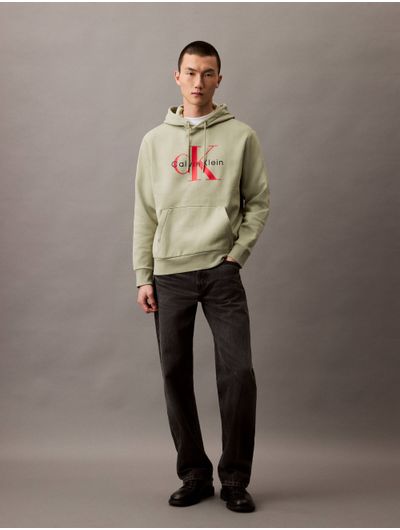 Sudadera-Calvin-Klein-Monologo-Hombre-Verde