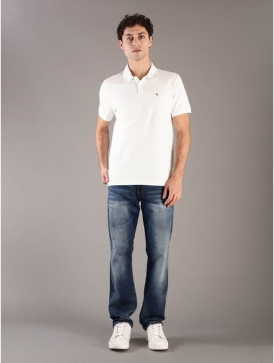 Polo-Calvin-Klein-Monograma-Hombre-Blanco
