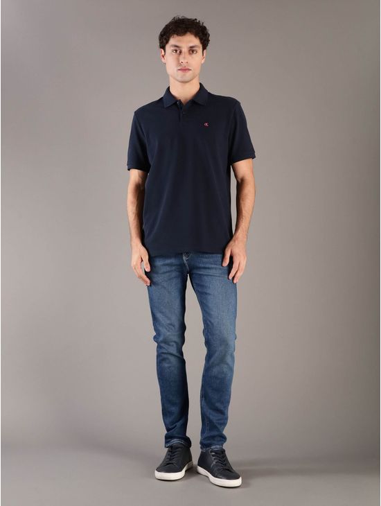 Polo-Calvin-Klein-Monograma-Hombre-Azul