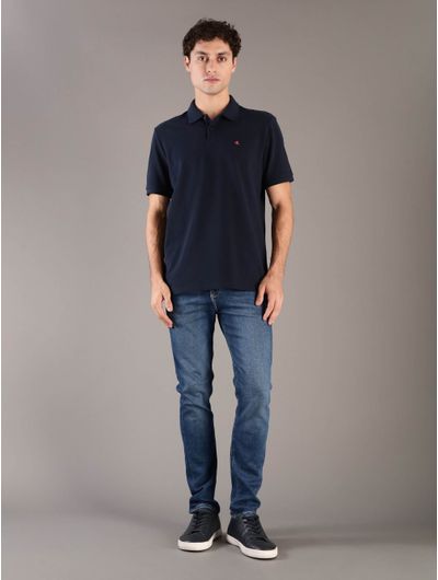 Polo-Calvin-Klein-Monograma-Hombre-Azul