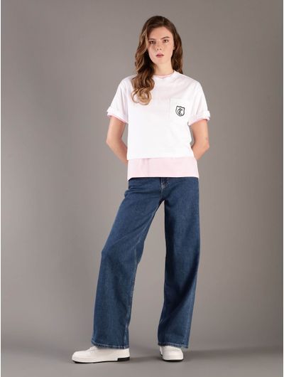 Playera-Calvin-Klein-Monograma-Mujer-Blanco