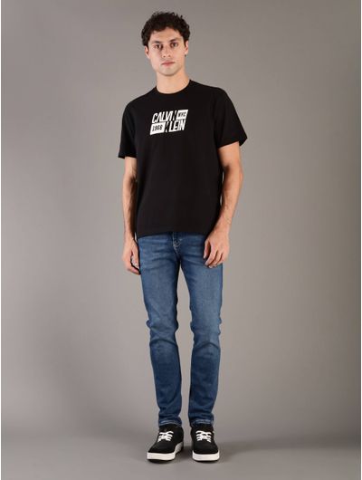 Playera-Calvin-Klein-Logo-Hombre-Negro
