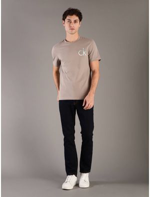 Playera-Calvin-Klein-Monograma-Hombre-Cafe