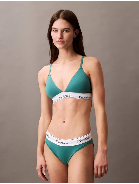 Bikini-Calvin-Klein-Icon-Cotton-Modal-Mujer-Verde