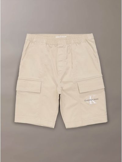 Bermuda-Calvin-Klein-Bolsillo-Cargo-Niño-Beige