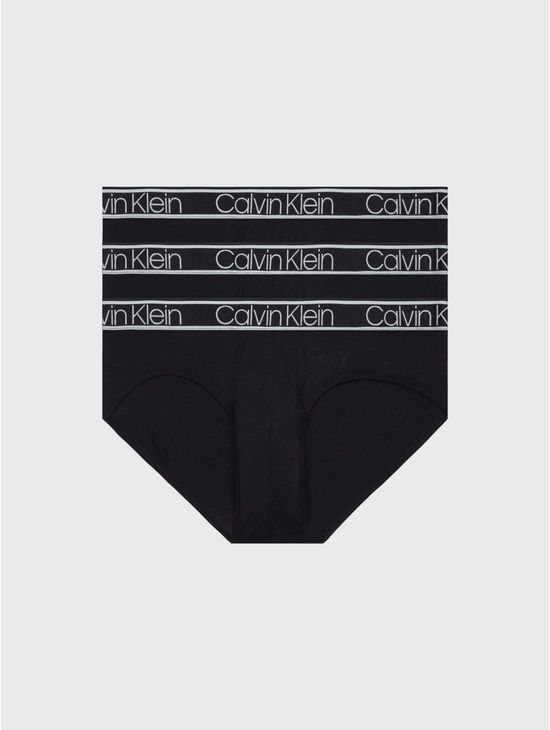 Briefs-Calvin-Klein-Pack-de-3-Hombre-Negro