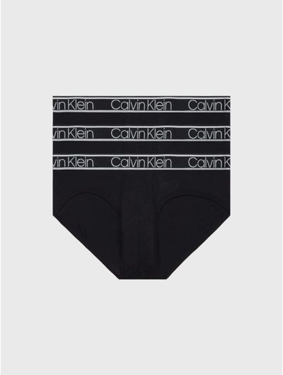Briefs-Calvin-Klein-Pack-de-3-Hombre-Negro
