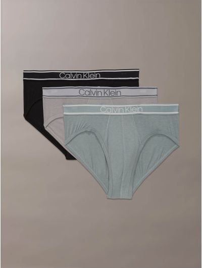 Briefs-Calvin-Klein-The-Ultimate-Comfort-Pack-de-3-Hombre-Multicolor