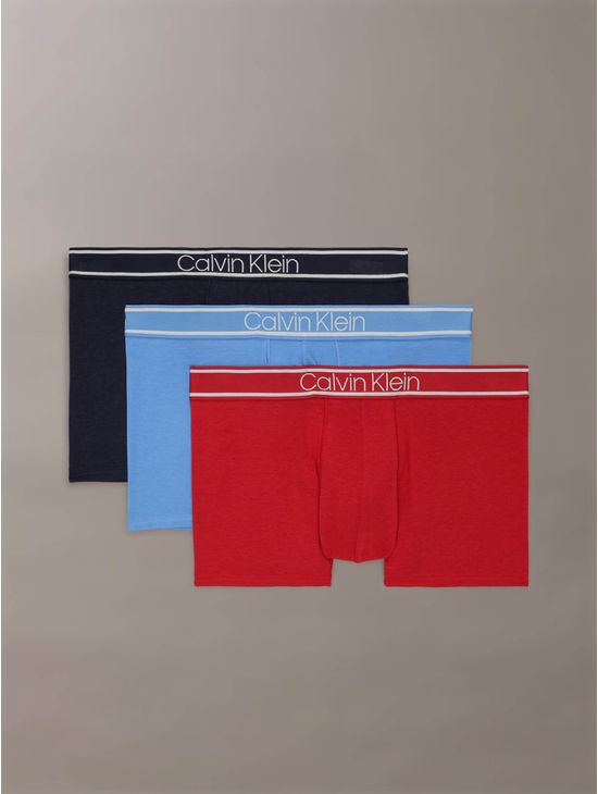 Trunks-Calvin-Klein-The-Ultimate-Comfort-Pack-de-3-Hombre-Multicolor