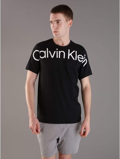 Playera-Calvin-Klein-de-Pijama-Hombre-Negro
