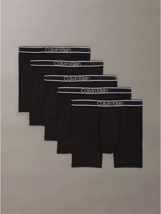 Briefs-Calvin-Klein-Viscose-Blend-Pack-de-5-Hombre-Negro