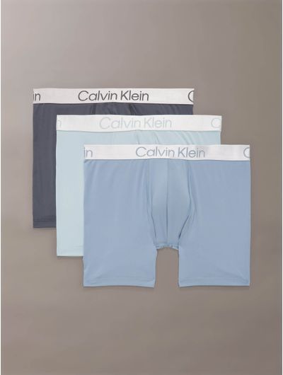 Briefs-Calvin-Klein-Microfiber-Stretch-Chromatic-Pack-de-3-Hombre-Multicolor