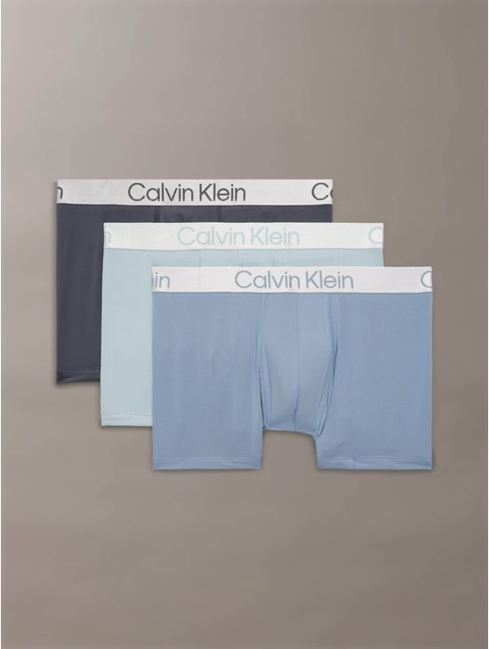 Trunks-Calvin-Klein-Microfiber-Stretch-Chromatic-Pack-de-3-Hombre-Multicolor