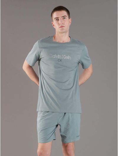 Playera-Calvin-Klein-de-Pijama-Hombre-Azul