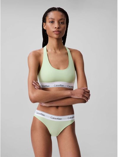 Bikini-Calvin-Klein-Icon-Cotton-Modal-Mujer-Verde-Claro