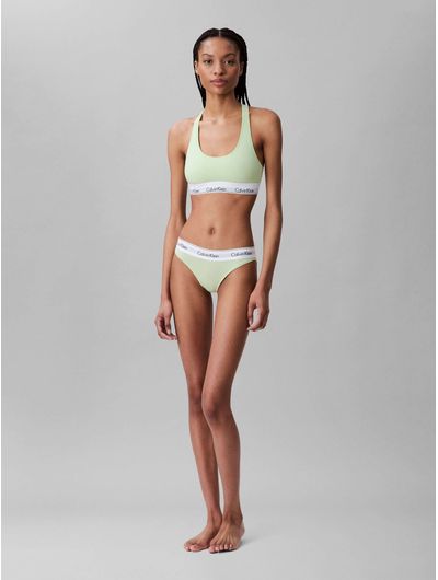 Bikini-Calvin-Klein-Icon-Cotton-Modal-Mujer-Verde-Claro