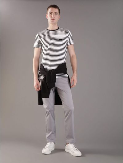 Playera-Calvin-Klein-con-Logo-en-Placa-Hombre-Multicolor
