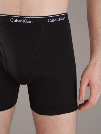 Briefs-Calvin-Klein-con-Logo-Pack-de-4-Hombre-Negro
