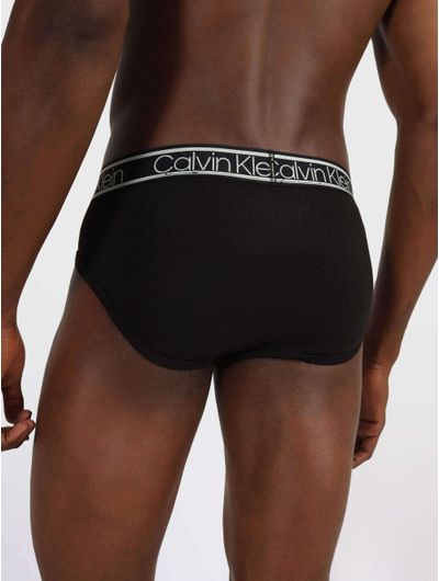 Briefs-Calvin-Klein-Pack-de-3-Hombre-Negro