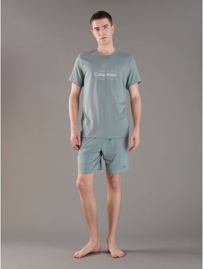 Playera-Calvin-Klein-de-Pijama-Hombre-Verde